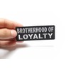 Brotherhood of Loyalty Patch - 4x1.5 inch. Embroidered Iron on