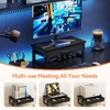 Computer Monitor Stand Riser, Desk Organizers and Accessories with Drawer,