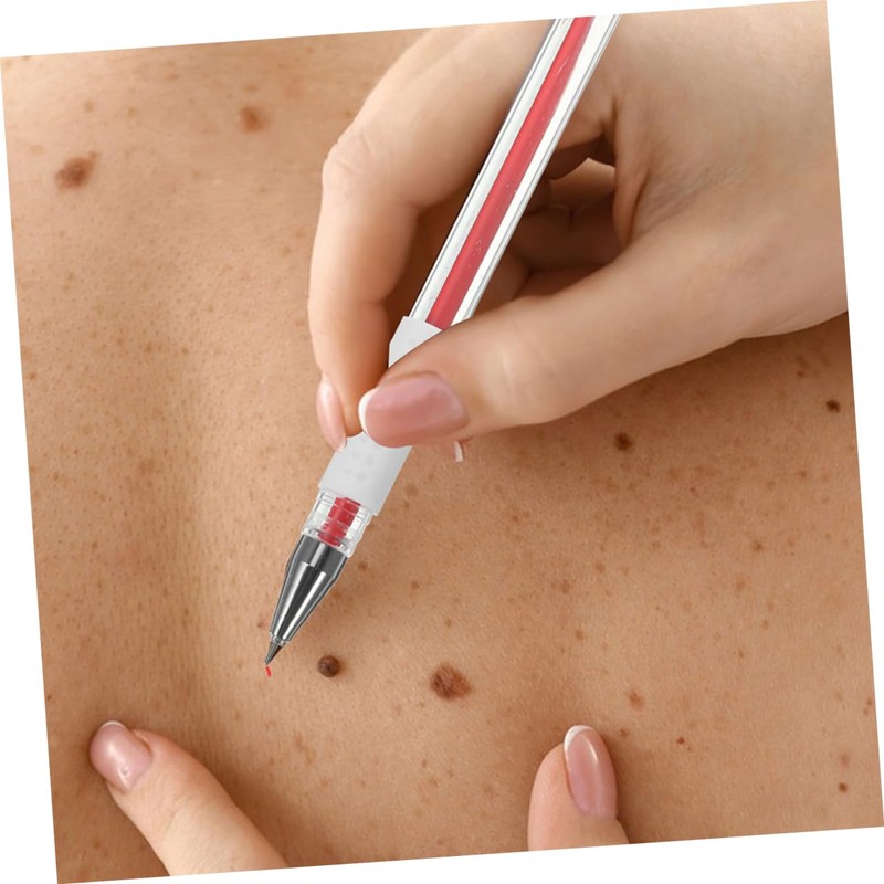 Healeved Precision Tattoo Skin Marking Pen Set 6pcs Permanent Eyebrow