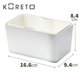 Tenma Bento Box, Colleto Lunch Box, Body Deep, Aluminum Style (with Inner Container) 6.5 x 3.7 x 3.3 inches (16.6 x 9.4 x 8.4 cm)