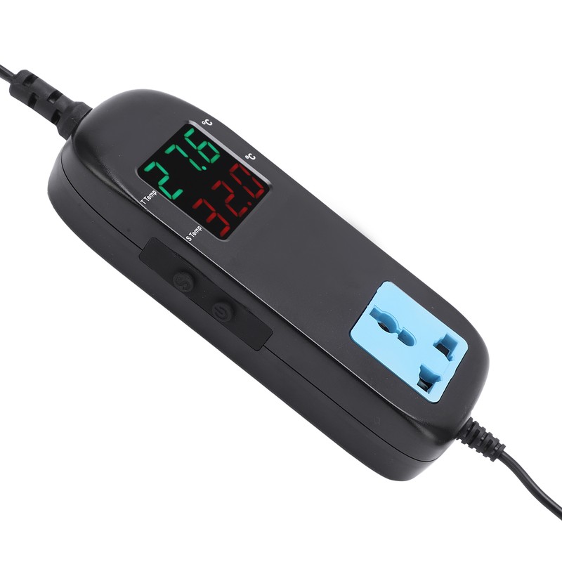 Digital Display Thermostat Intelligent Electronic Temperature Controller Regulator AC ~