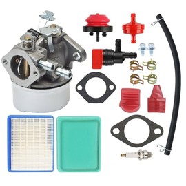 640305 640346 carb Carburetor for Tecumseh 640340 640306A 640222A 640060A OHH50 OHH55 OHH60 OHH65 OH195EA OH195EP OH195XA OH195XP 4 Cycle Horizontal Engine