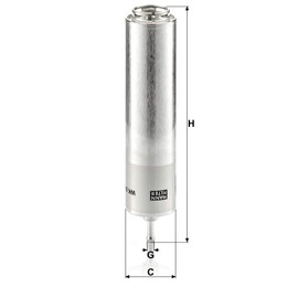 Mann Filter WK 5001 Fuel Filter