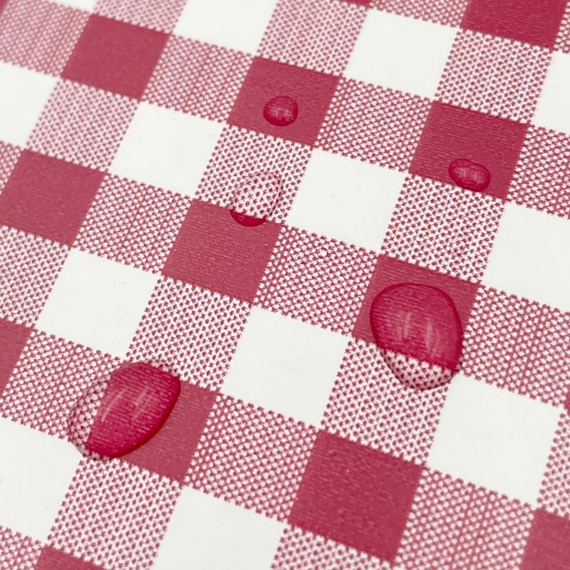 Yifely Red Holiday Gingham Drawer Paper Self-Adhesive Shelf Liner Makeup