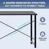 DUMOS 32 in Small Computer Desk for Home Office, Modern