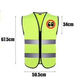 Charfia 18/30/40/50/60th Birthday for Men and Women, 18th Birthday Boy, 30th Birthday Men, 40th Birthday Men, 50th Birthday Man, 60th Birthday Man, Funny Gifts Birthday Vest, Green-60