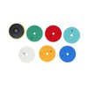 6Pcs Dry Diamond Polishing Pads 1Pc Backer Polish Kit for