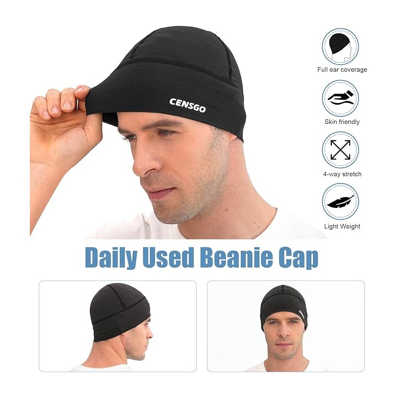 CENSGO Cooling Skull Cap Cycling Hats for Men Women, Motorcycle