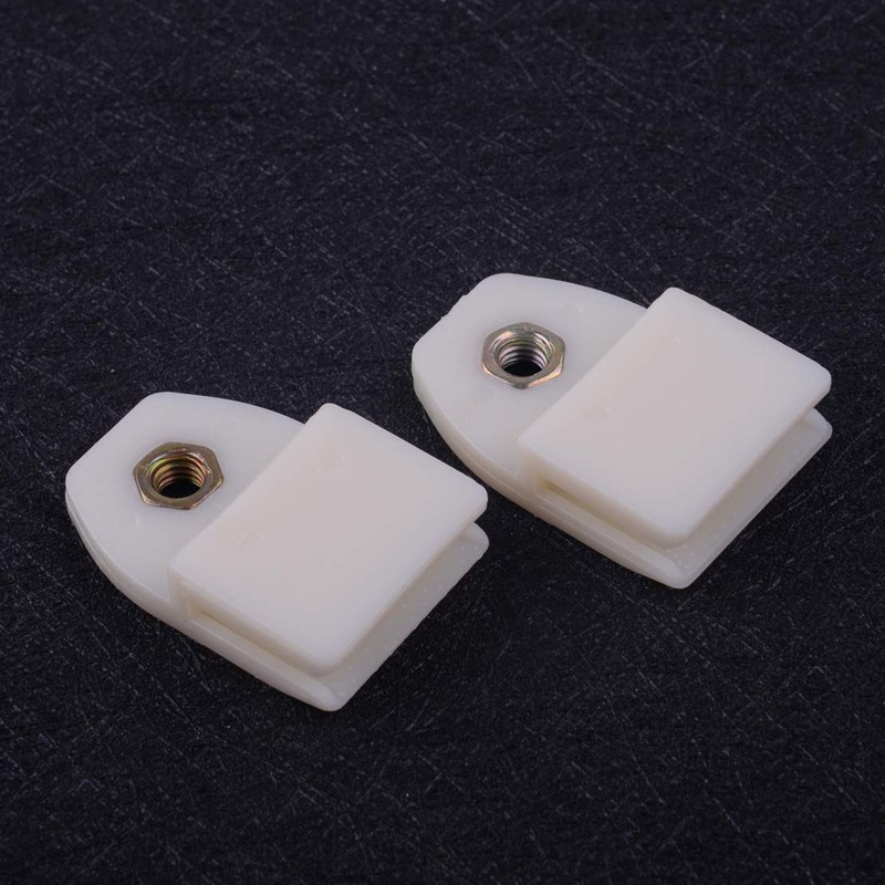 HERIS 2pcs Window Door Glass Channel Clips Sash Pivot Fits