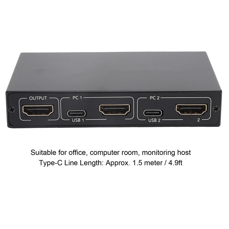 2 in 1 Out Switch High Definition Multimedia Interface Signal