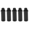 5pcs Air Compressor Breather, 15.5mm Black Breathing Rod Vent Cap,
