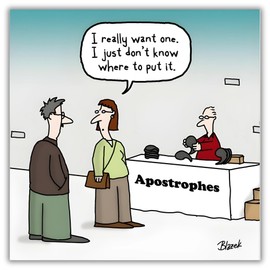 Funny/Blank Greeting Birthday Card for Him/Her - Male/Female - Humorous General Card for Men/Women - Grammar Design - Made in the UK - Eco-Friendly