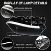 PGTOPONE Switchback White/Amber LED Side Rearview Mirror DRL Sequential Flash