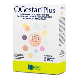 Ogestan Plus Suplemento 950 Mg Caja C/30 Capsulas Sin Sabor