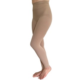 Bioflect® FAR Infrared Therapy Micromassage Compression Leggings for Lymphedema & Lipedema Support (M/L Nude)