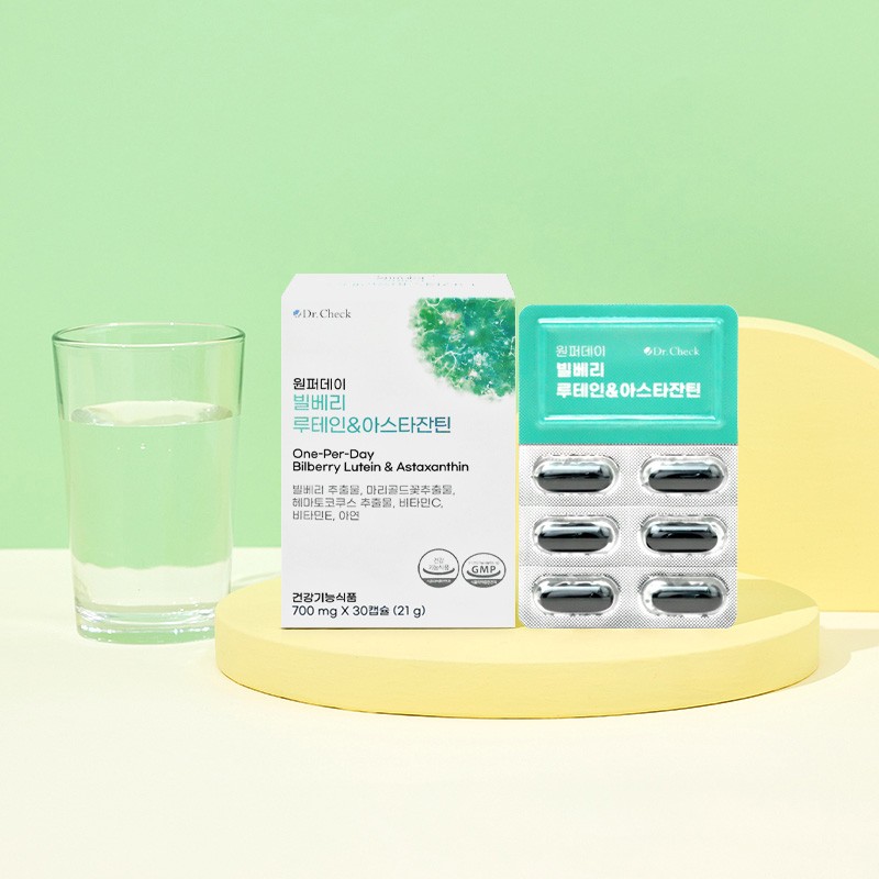 Doctor Check Healthy Dr. Check One Per Day Bilberry Lutein
