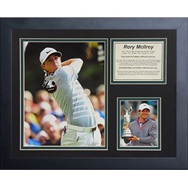 Legends Never Die "Rory McIlroy Framed Photo Collage, 11 x 14-Inch, (46976U)