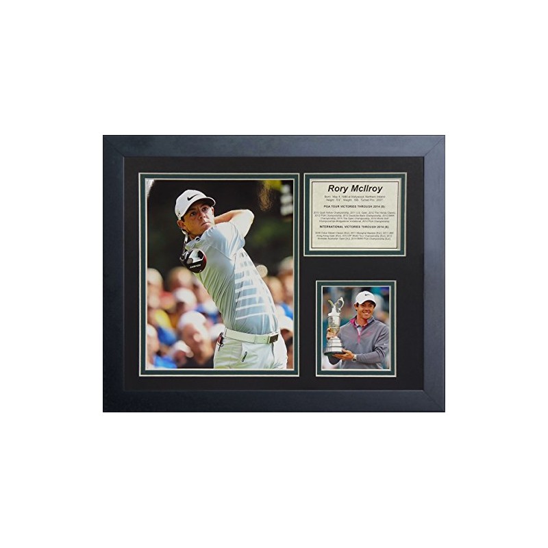 Legends Never Die "Rory McIlroy Framed Photo Collage, 11 x