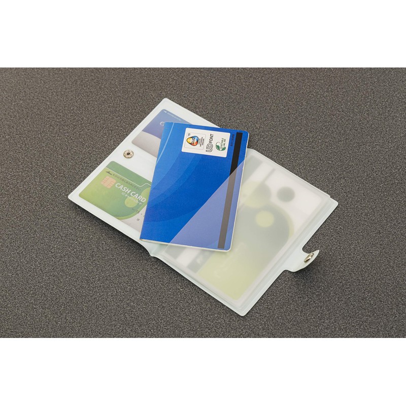 Shiraishi 20289 Passbook/Card Shield Case, Book Shaped Heart
