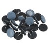 M METERXITY 24-Pack Nail on Furniture Sliders, 1" (25mm) PTFE