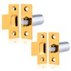 XFORT® Adjustable Roller Catch, Polished Brass Roller Ball Door Latch,
