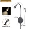 Book Lights for Reading at Night, LED Wall Mounted Reading