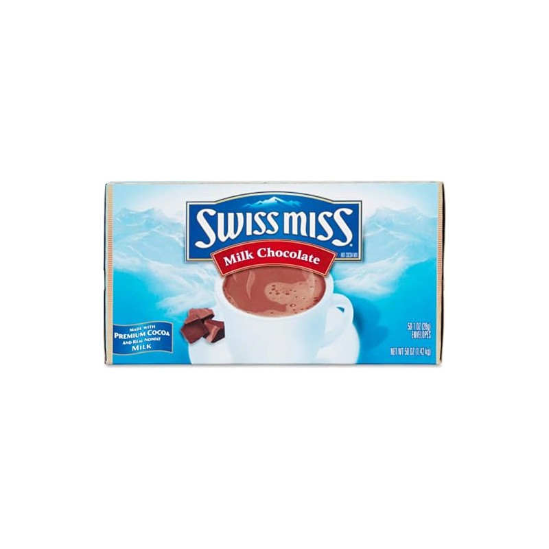 Swiss Miss Hot Cocoa Mix, Regular (SWM47491) (2 Pack 50