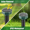 Mole Repellent Solar Powered, 8 Pack Waterproof Ultrasonic Deterrent to