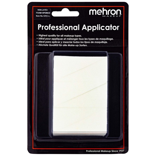 Mehron Wedge Cream Makeup Sponge (Pack 6) by Mehron