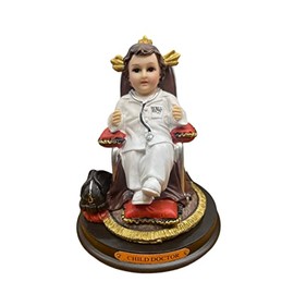 5 Inch Fantastic Child Doctor Baby Jesus Nino Doctor Niño Kid Statue Figurine
