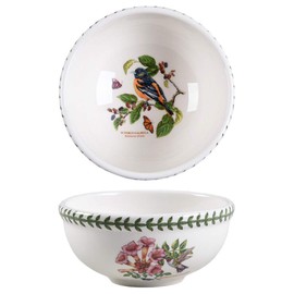 Portmeirion Botanic Garden Birds Salad Dessert Fruit Bowl