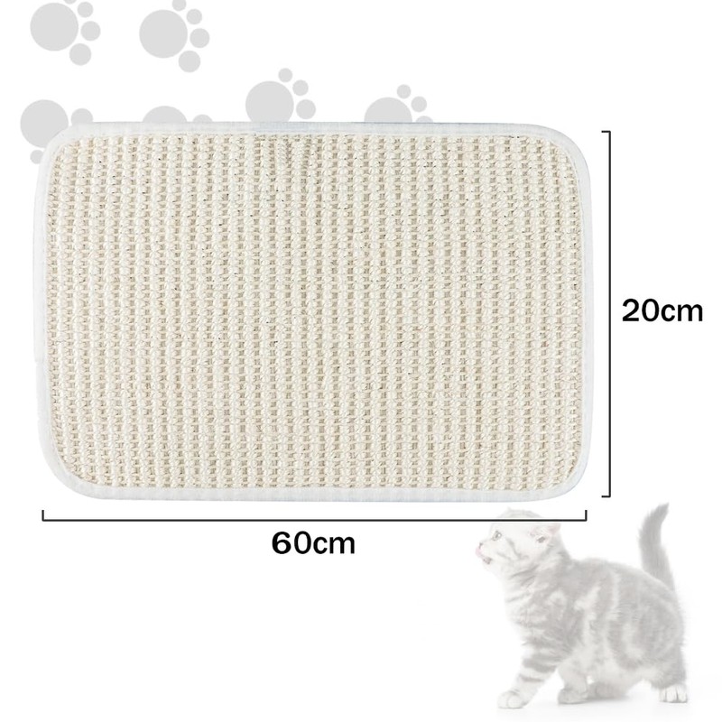 Sisal Cat Scratching Mat Pad - Anti Scratch Sofa Scratcher