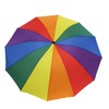 Zac's Alter Ego Foldable Handbag Colourful Rainbow Umbrella in Case