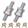 2 x fuel check valve, aluminium fuel check valve, check