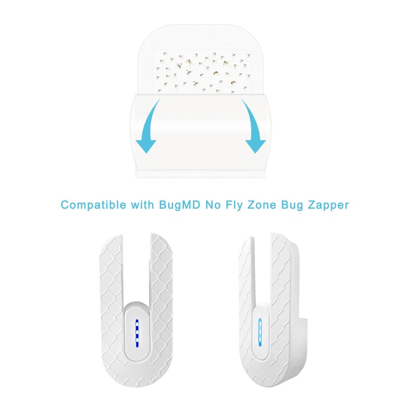 12 Pcs Refill Glue Pads Compatible with Bug md No