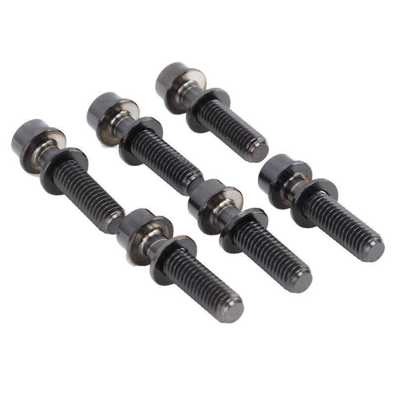 6PCS Bike Stem Bolts Titanium Alloy M5x20mm Bike Handlebar Stem