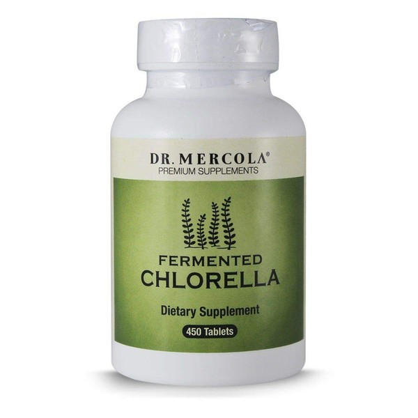 Dr Mercola's Premium Fermented Chlorella 450 Tablets