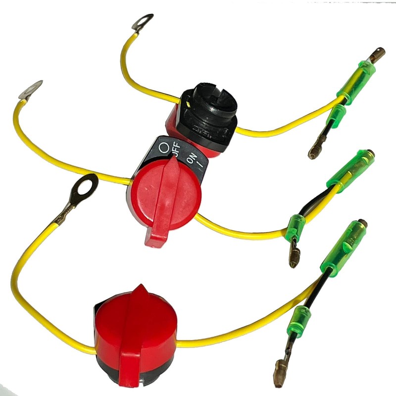 HRuiRed 3 Pack On Off Engine Stop Kill Switch for