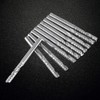 10 Pieces Single End Mill Flute Carbide CNC Burr Cutter