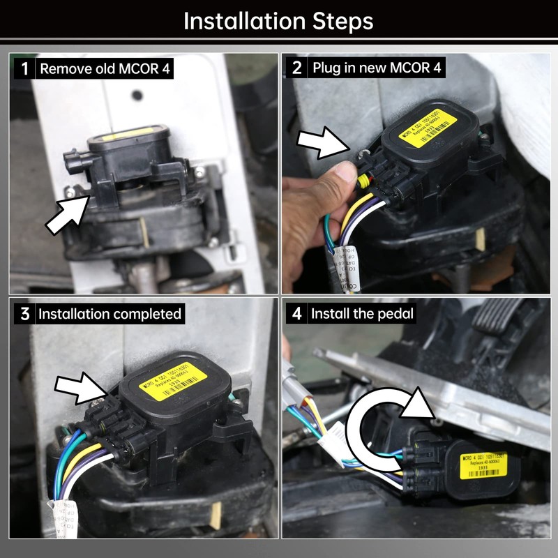 MCOR 4 for Club Car Precedent & DS/Carryall 2012-up,Throttle Potentiometer