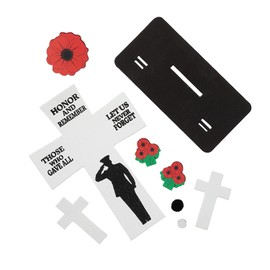 Memorial Day Stand-Up Cross Craft Kit - Makes 12