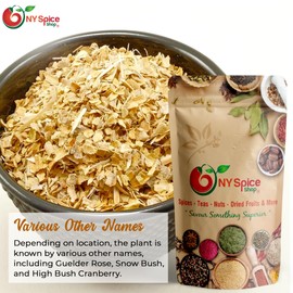 NY Spice Shop Cramp Bark Cut & Sifted - Cramp Bark Herb - Cramp Bark Tea Infusion - Cramp Bark Natural - Versatile Cooking Ingredient - Viburnum Opulus Tree Essence - Natural Flavor Enhancer (1 Pound)