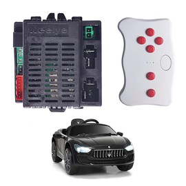 JRRXM Weelye RX23 7 Pin Socket 2.4G Bluetooth Control Box Receiver Kit is for Power Wheel ,Wellye RX18 RX43 Remote Control Box Transmitter Conversion kit for Kids Ride On Toy Cars Replacement Parts