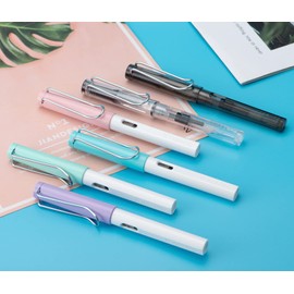 erofa Yongsheng Calligraphy Fountain Pen Set, 6 Assorted Tip Sizes and Color for Art Drawing and Writing Signature