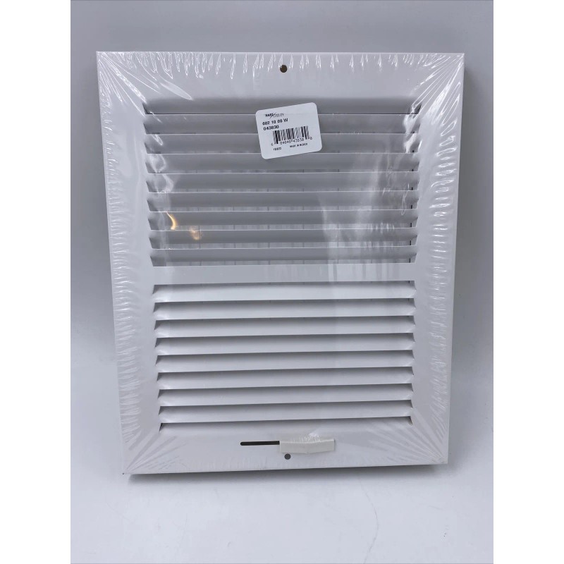 HART/COOLEY A/C - HEAT REGISTER 10x8” (Adjustable) 2-Way Steel-White-NE