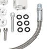 Coolant Crossover Hose Kit Rugged Stable Reliable Anti Aging Throttle