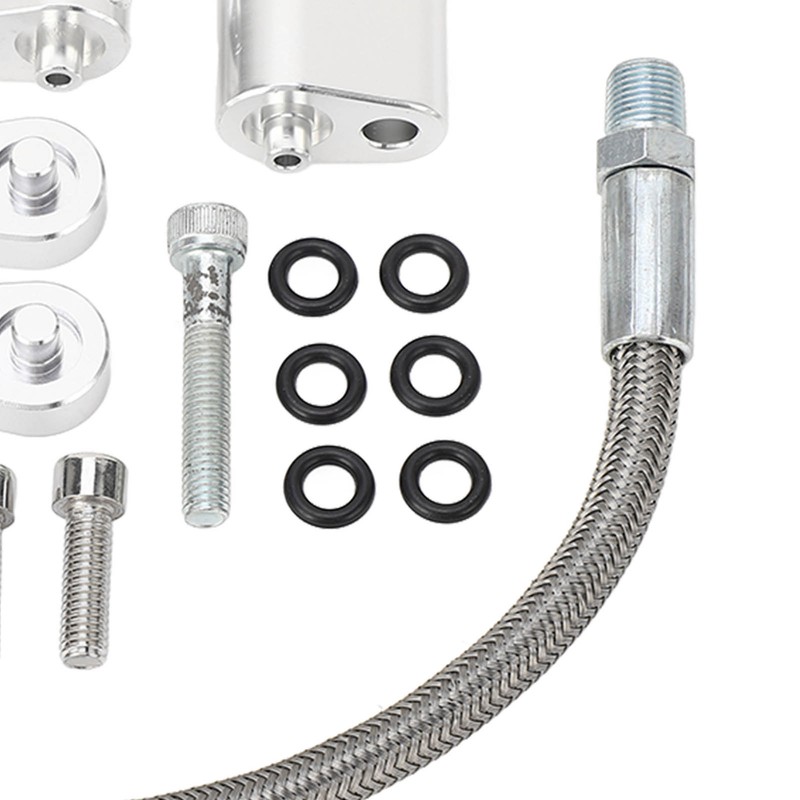 Coolant Crossover Hose Kit Rugged Stable Reliable Anti Aging Throttle
