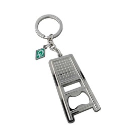 SV Werder Bremen Bottle Opener Keyring, silver