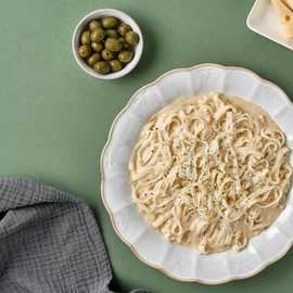 Korecipe K Pasta Gluten Free Rice Fettuccine | Healthy Non-GMO Vegan Noodles | Quick Cook in 10 Seconds | Low Calorie, Probiotic-Rich, Wheat-Free | Perfect for Keto, Paleo, and Healthy Diets