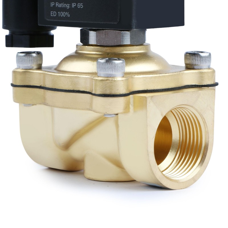 U.S. Solid Viton Solenoid Valve Electric Water Valve 12 V